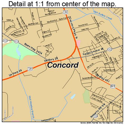 Concord Concord is a city in North Carolina and fast-growing bedroom community of the major city of Charlotte.In 2020, the population was around 107,000, making it the second largest city of the Charlotte Metro. 
